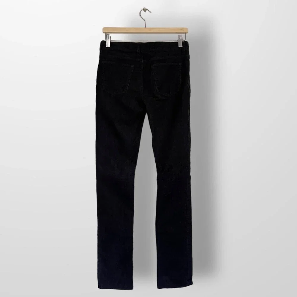 Helmet Lang Mini Corduroy Black Pant - Picture 2 of 9